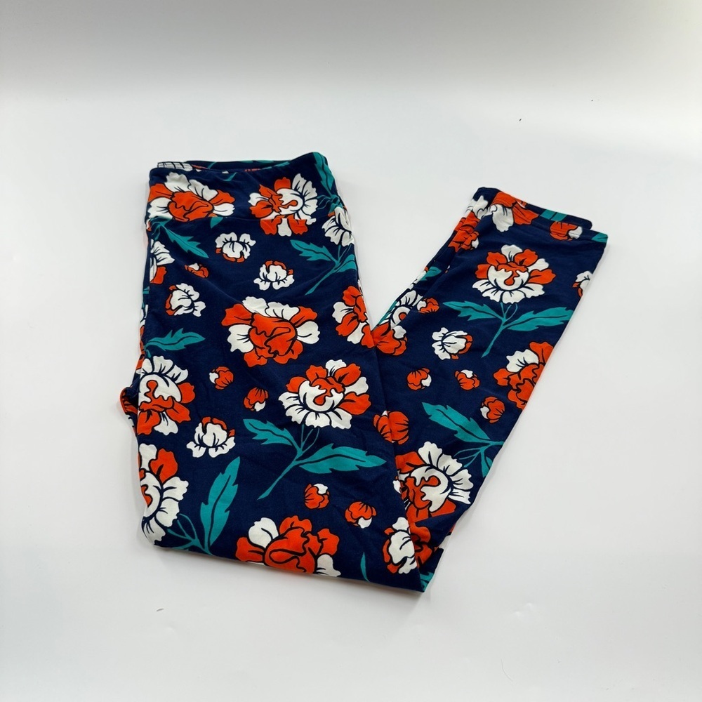 LuLaRoe Tall & Curvy Leggings – Buttery Soft Stretchy Print Leggings - Picture 1 of 5